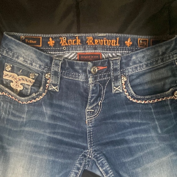 Womens size 25 rock revival bootcut jeans - Picture 1 of 4